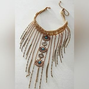 J332. NWT Free People Boho-Style Necklace